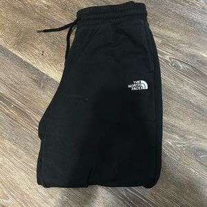 black north face sweatpants